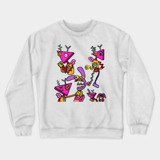 Ragatha Sticker Collection Crewneck Sweatshirt